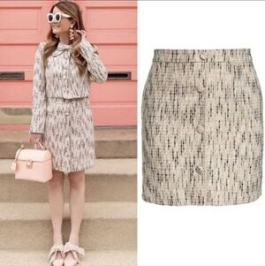 Gal Meets Glam Paige Tweed Skirt